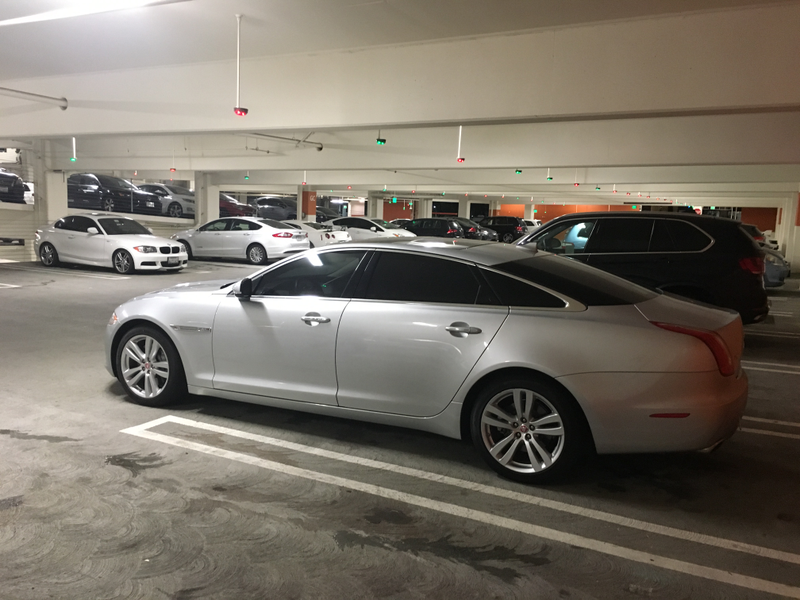 The most obvious unusual feature of the XJL is its length. The dramatic fastback proportions are unique in its class.